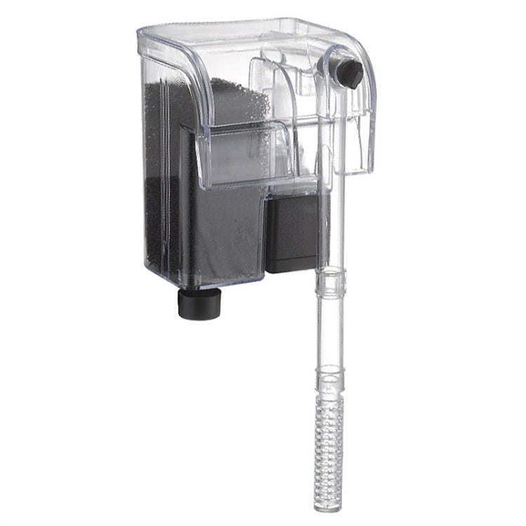 Wall Mounted Silent Fish Tank Filter Waterfall Aquarium Filtration Clean Oxygenator Pump — With Degreasing Film