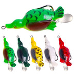 5colors /Set HENGJIA FO017 Lua Thunder Brogue Dummy Bait Blackfish Sequins Fishing Bait — 6.8cm 11.5g