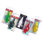 5colors /Set HENGJIA FO017 Lua Thunder Brogue Dummy Bait Blackfish Sequins Fishing Bait — view 4