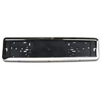 European/Russian/Ukrainian Stainless Steel License Plate Frame