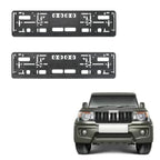 European Standard Single-strip Plastic License Plate Frame