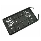 European Plastic Car License Plate Modified Frame Holder