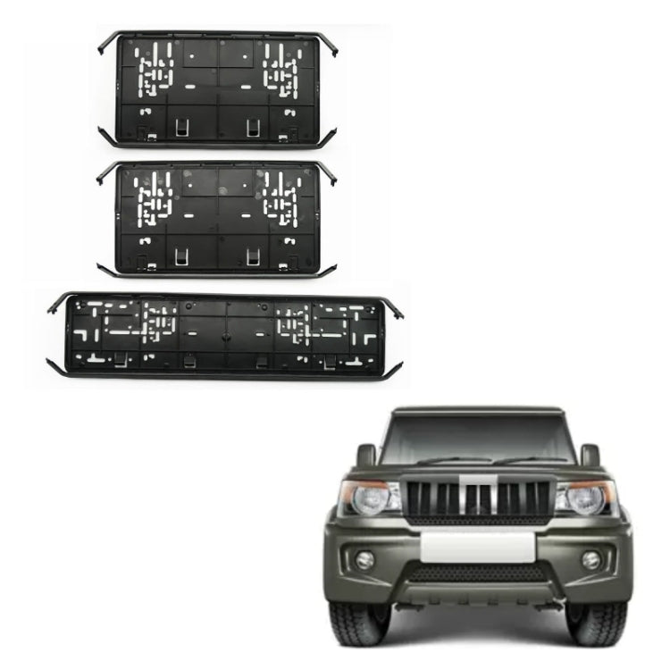 European Plastic Car License Plate Modified Frame Holder