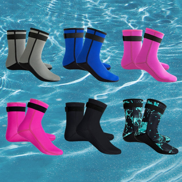 3mm Waterproof Long Beach Diving Socks Warm Non-slip Snorkeling Socks