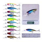 10colors /Set HENGJIA MI103 Diving Minnow Dummy Bait Biomimetic Lua Hard Lure — view 3