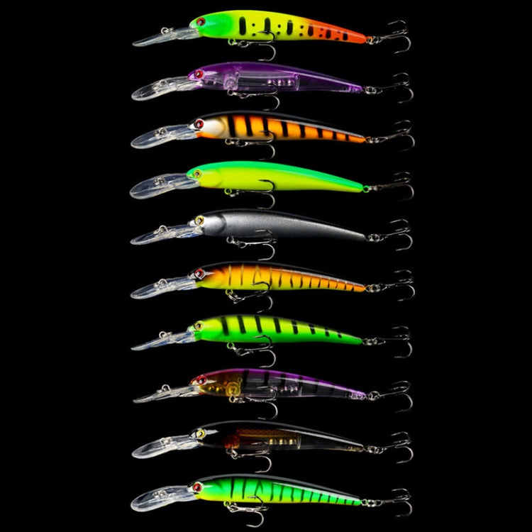 10colors /Set HENGJIA MI103 Diving Minnow Dummy Bait Biomimetic Lua Hard Lure — view 4