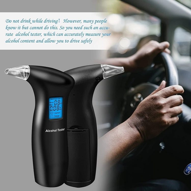 LCD Detector Backlight Light Breath Alcohol Tester