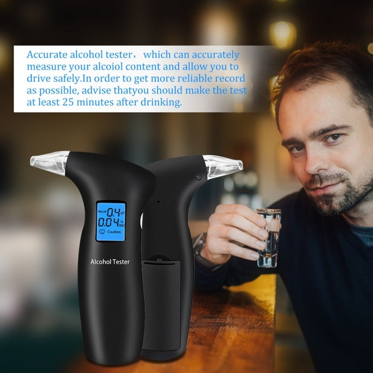 LCD Detector Backlight Light Breath Alcohol Tester