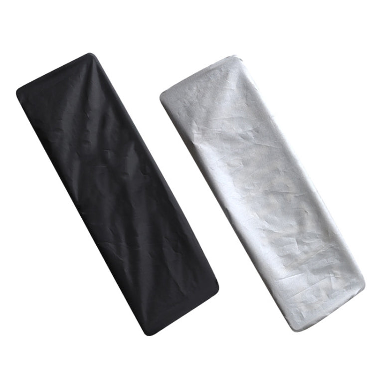 1pair Dustproof Waterproof Thickened Oxford Cloth License Plate Cover