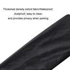 1pair Dustproof Waterproof Thickened Oxford Cloth License Plate Cover