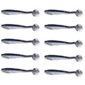 HENGJIA Spaghetti Worm T-Tail Soft Bait Spiral Fishing Dummy Lures