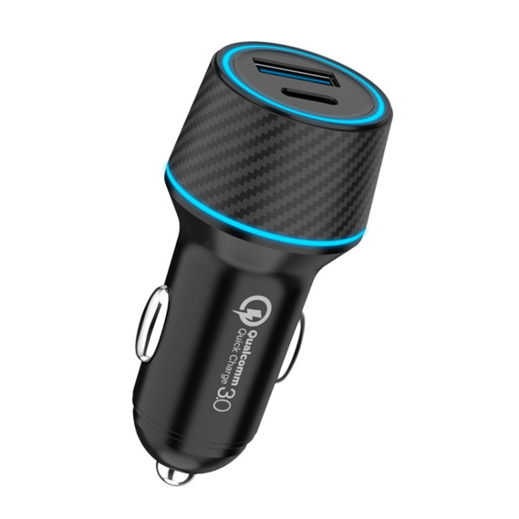 QIAKEY Dual Fast Charging Charger One To Two Cigarette Lighter — TH219 48W