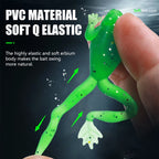 5pcs /Pack HENGJIA SO193 Thunderfrog Soft Bait Lua Fishing Dummy Lures — view 6