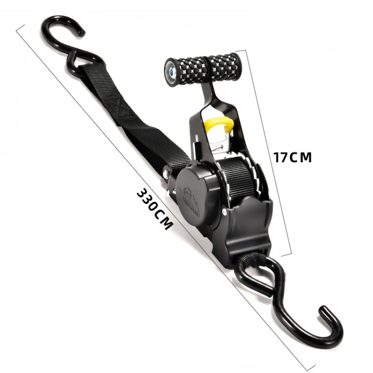 Auto Retract Tensioner Automobile And Motorcycle Cargo Fixing Straps