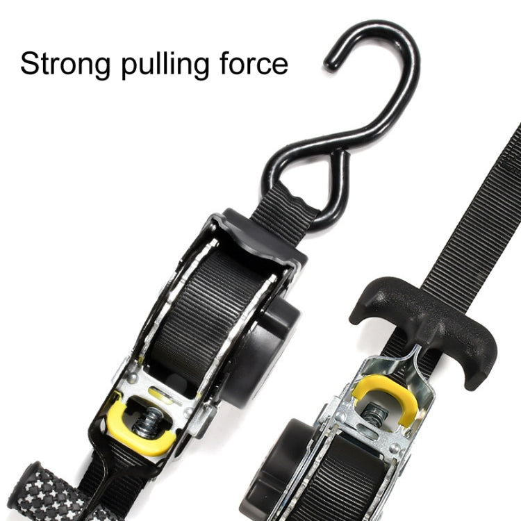 Auto Retract Tensioner Automobile And Motorcycle Cargo Fixing Straps