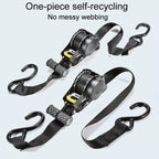 Auto Retract Tensioner Automobile And Motorcycle Cargo Fixing Straps