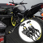 Auto Retract Tensioner Automobile And Motorcycle Cargo Fixing Straps