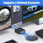 Gigabit Network Splitter Network Sharer RJ45 Network Cable Splitter — view 6
