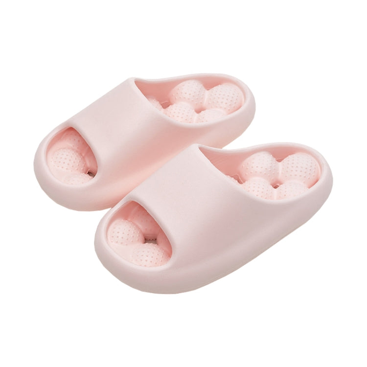 Summer Household Massage Slippers Bathroom Non-Slip Shower Thick Sole Slippers — 38-39