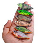 10colors /Set HENGJIA VI101 Painted VIB Dummy Lure Lua Submerged Baits — view 4