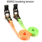 Motorcycle Ratchet Tensioner Cargo Bundling And Luggage Fixing Straps