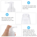 Prickly Heat Powder Spray Bottle Portable Empty Plastic Bottle — view 5