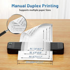 Phomemo P831 Bluetooth Portable Thermal Transfer Printer Support A4 / Letter / A5 / B5 Plain Paper Printing — view 6