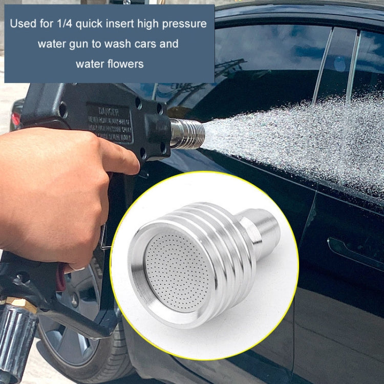 High-pressure Car Wash 1/4 Fast Insert Water Lance Stainless Steel Sprinkler Anti-splash — view 9