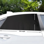 Car Sun Protection Anti-mosquito Window Zipper Sunshade