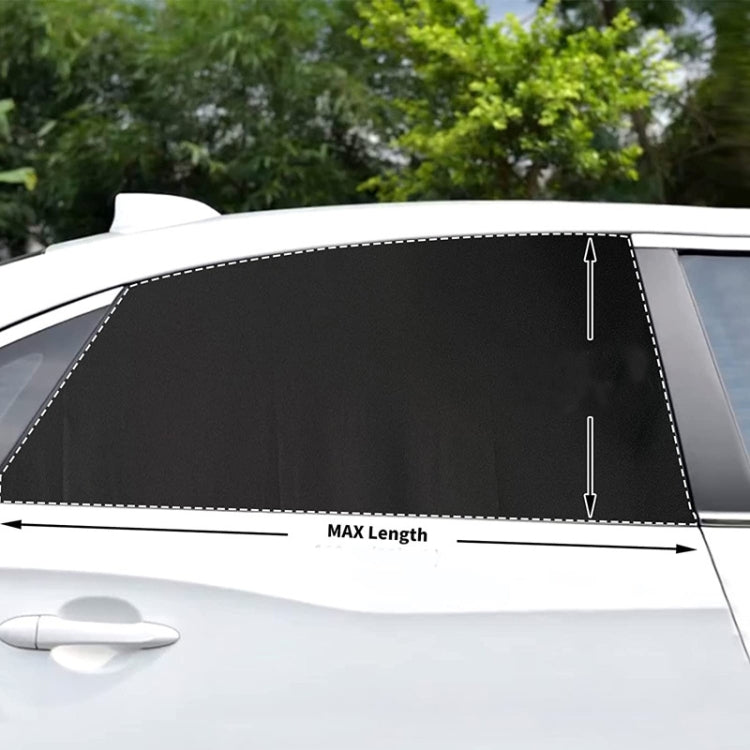 Car Sun Protection Anti-mosquito Window Zipper Sunshade