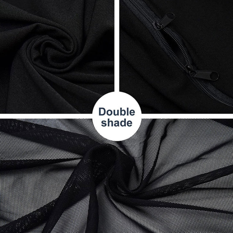 Car Sun Protection Anti-mosquito Window Zipper Sunshade