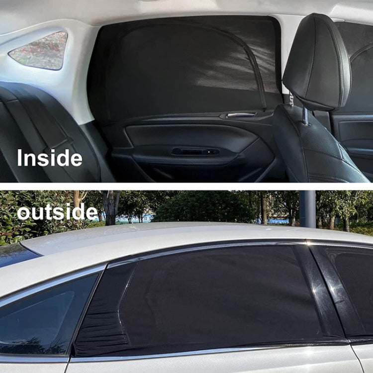 Car Sun Protection Anti-mosquito Window Zipper Sunshade