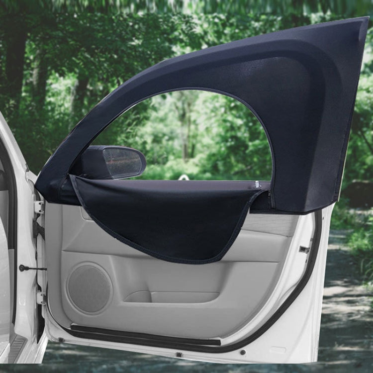 Car Sun Protection Anti-mosquito Window Zipper Sunshade