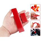 4pcs Car Cleaning Glass Water Film Soft Rubber Scraper