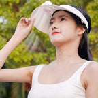 Summer Outdoor Sun Protection Adjustable Rotating Fan Sun Hat — view 13