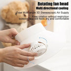 Summer Outdoor Sun Protection Adjustable Rotating Fan Sun Hat — view 10