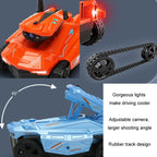 Tank Car Toys 720P HD Camera RC Car With Real-time Surveillance With Remote Controller