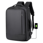 Expandable Business Waterproof Laptop Backpack With USB Port — view 4