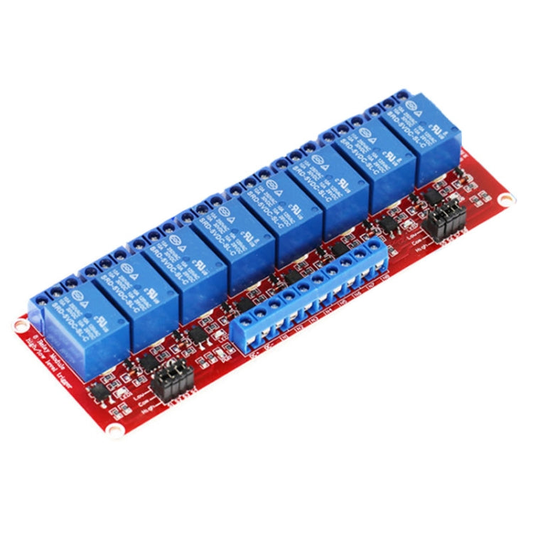 Relay Module With Optocoupler Isolation Supports High And Low Level Trigger Expansion Board — 4 Way 5V