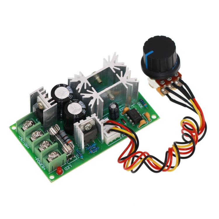 Motor Speed Controller High Power Drive Module PWM Controller, 20A 12V24V36V48V DC