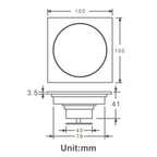 Anti Odor Floor Drain Bathroom Anti-Bug Anti-Reflux Floor Drain — view 3