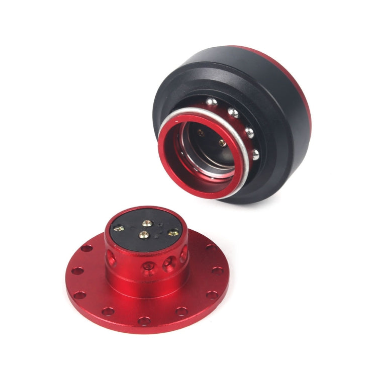 Steering Wheel With Locking Quick Release Booster Pad