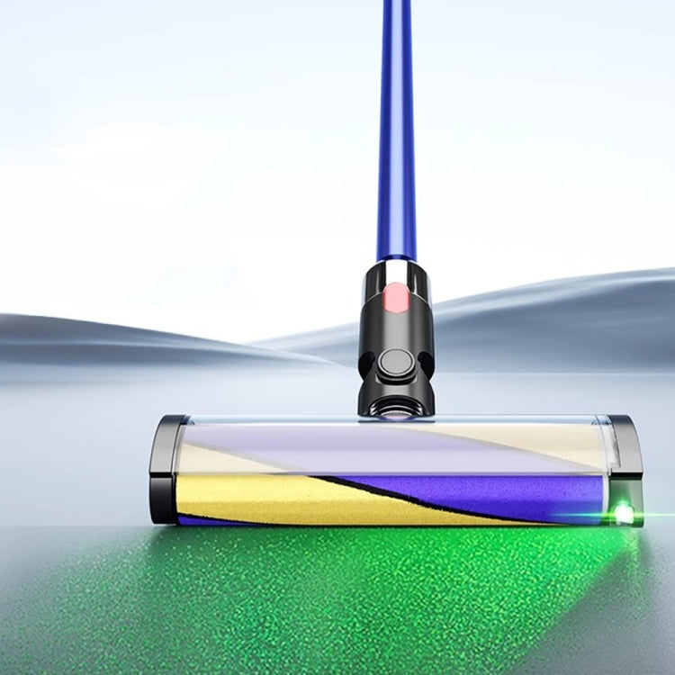 Vacuum Cleaner Soft Brush Head With Green Light Dust Display Lamp