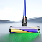 Vacuum Cleaner Soft Brush Head With Green Light Dust Display Lamp