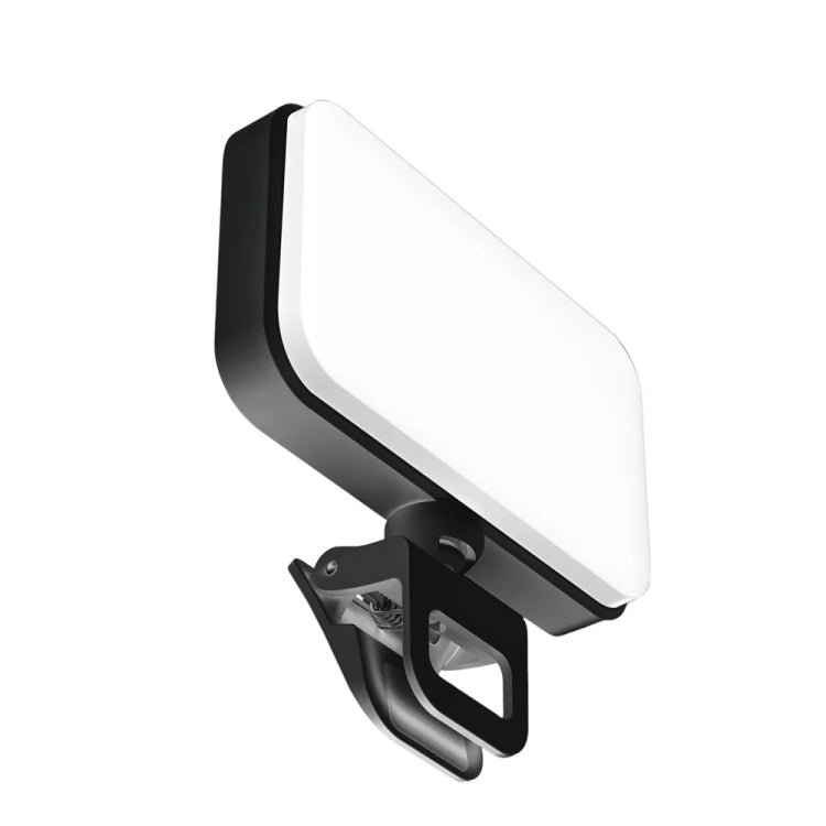 66 LEDs Selfie Fill Light Rechargeable 3 Modes Clip-on Pocket Light For Phone, Laptop, Tablet Meeting — 66 LEDs  White