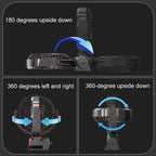 Car Foldable Steering USB Single-Head Fan — view 3