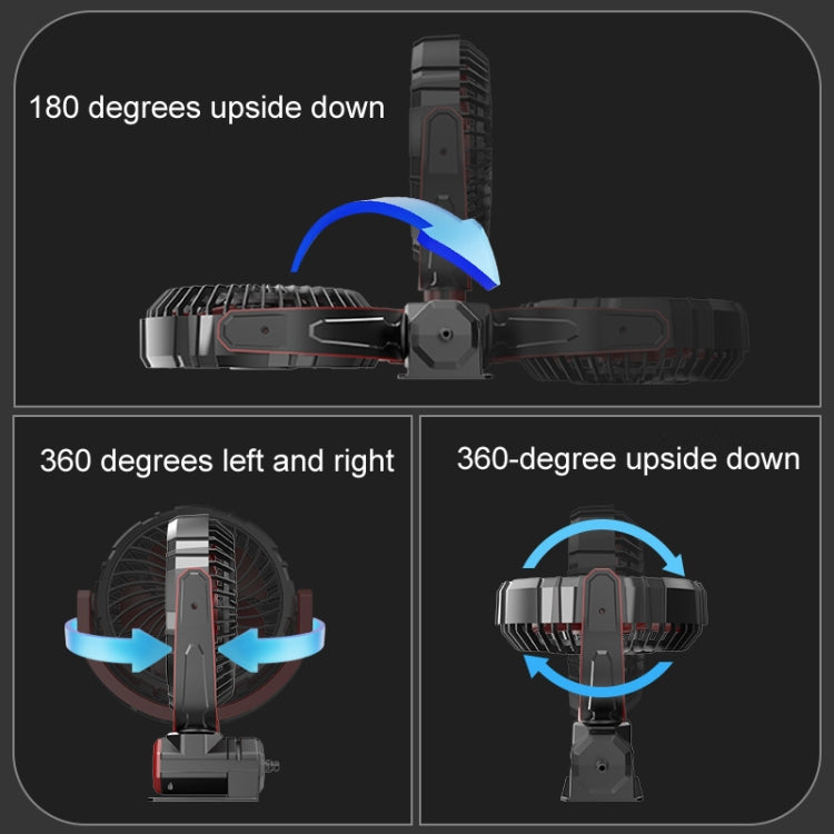 Car Foldable Steering USB Single-Head Fan — view 3