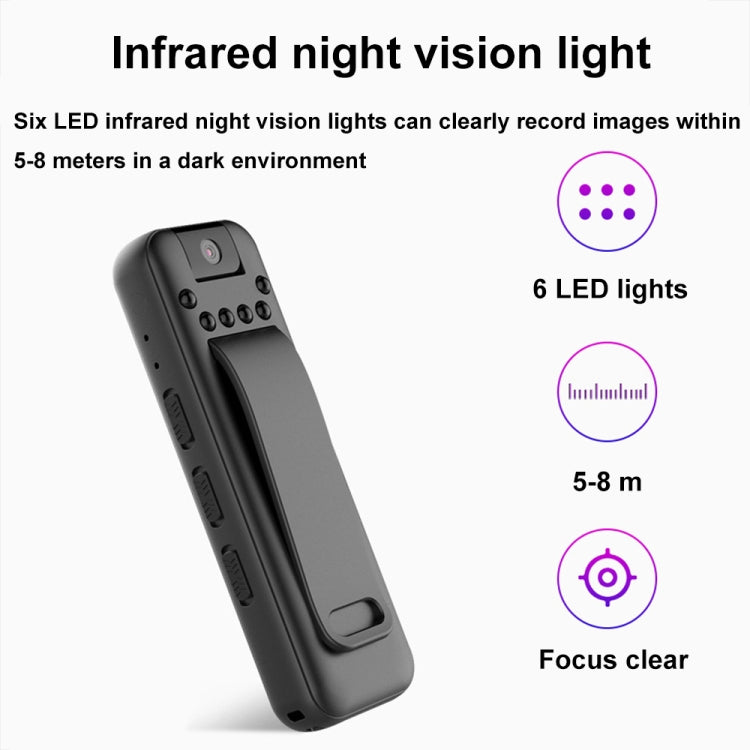 Mrobo D3 1080P Rotating Camera HD Infrared Night Recording Pen