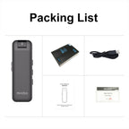 Mrobo D3 1080P Rotating Camera HD Infrared Night Recording Pen