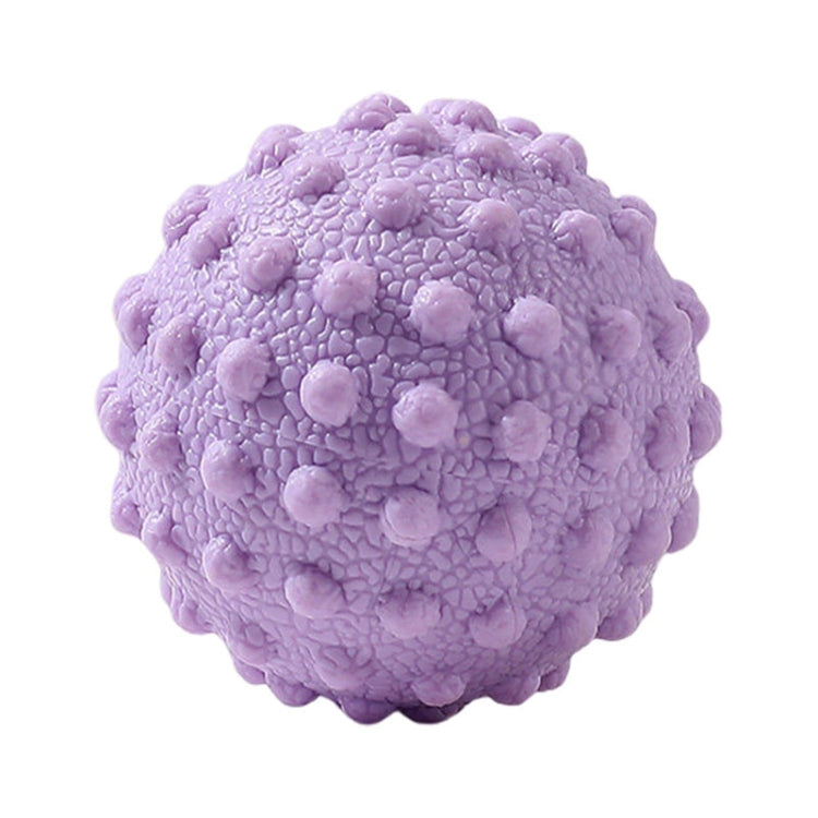 TPR Solid Bump Fascia Ball Foot Reflexology Yoga Massage Ball — Light Blue
